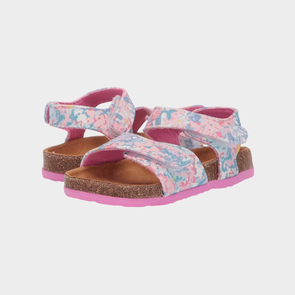 Joules Floral Tippy Toes Strap Sandals